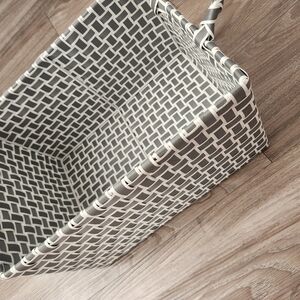 Gray Woven Basket